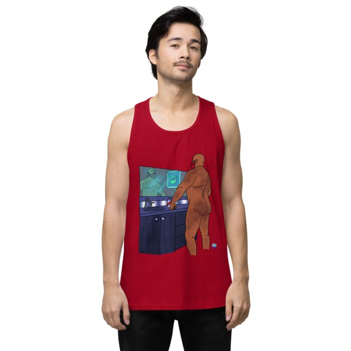 Men’s premium tank top - Morning Routine - Image 12
