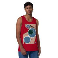 Men’s premium tank top - Negative Feelings - Image 6