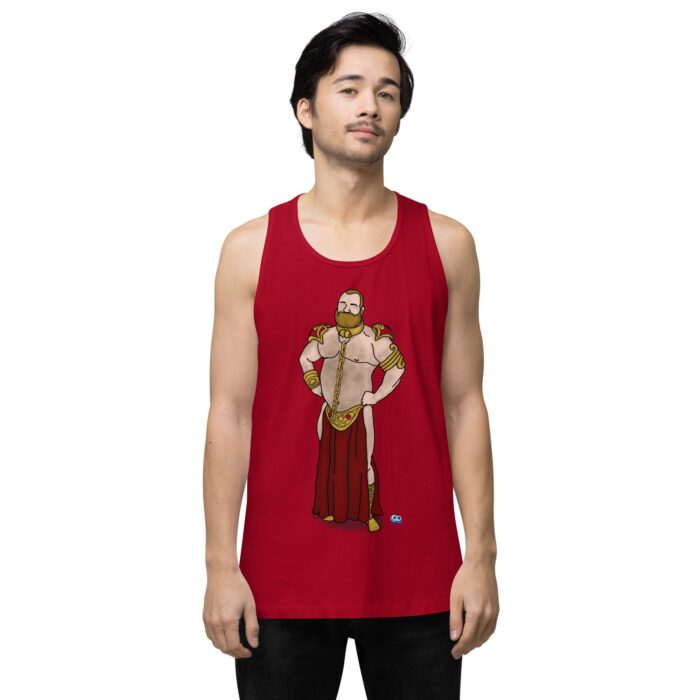 Men’s premium tank top - Prince Slaya - Image 6