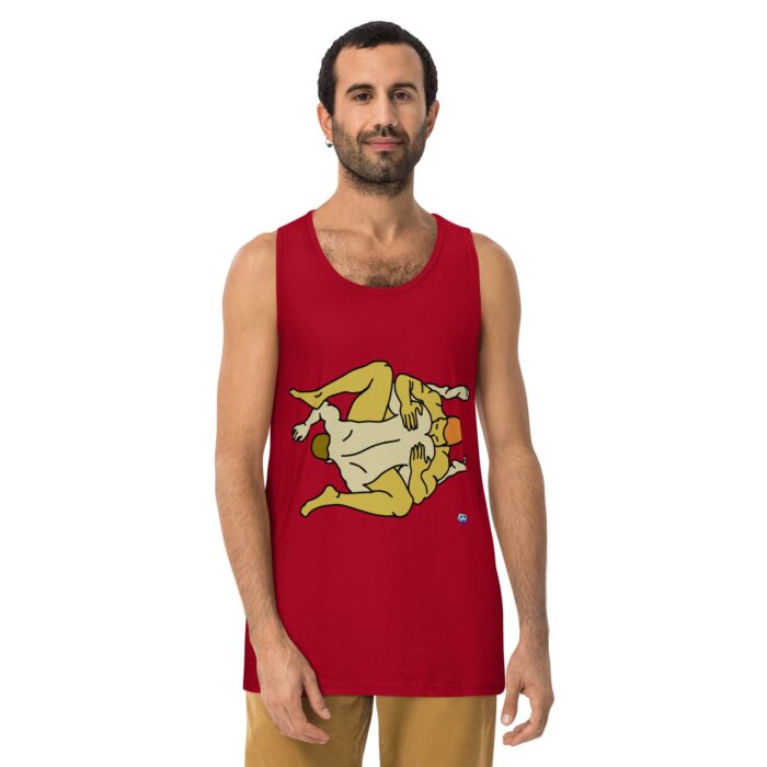 Men’s premium tank top - Rimming 69 - Image 6