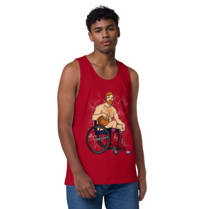 Men’s premium tank top - Rolling Heat