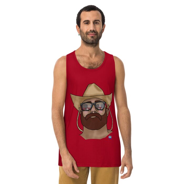 Men’s premium tank top - Sight Line - Image 6