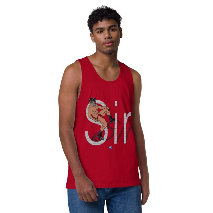 Men’s premium tank top - Sir - Image 10