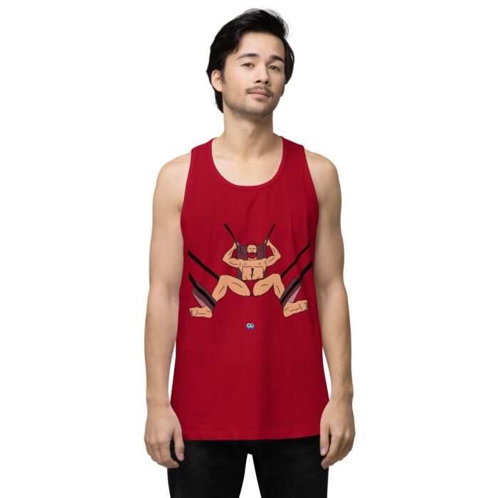 Men’s premium tank top - Sling Set - Image 12