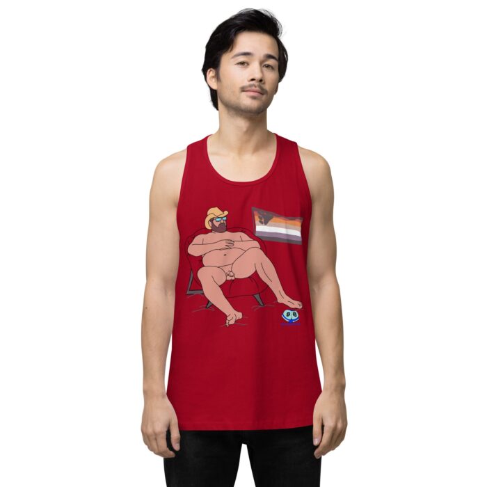 Men’s premium tank top - Beach Day - Image 6
