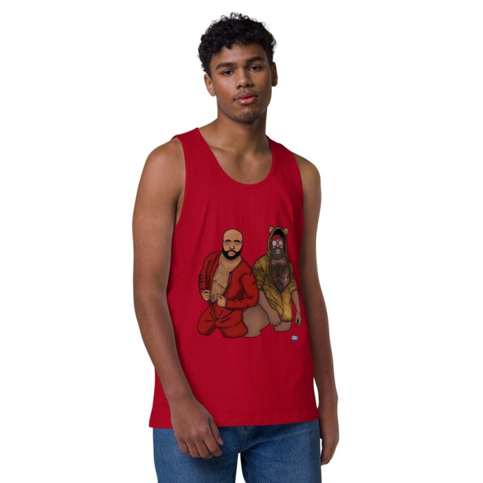 Men’s premium tank top - Sleepover - Image 9
