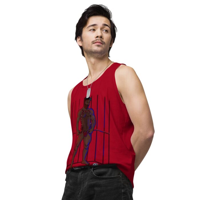 Men’s premium tank top - Busted - Image 15