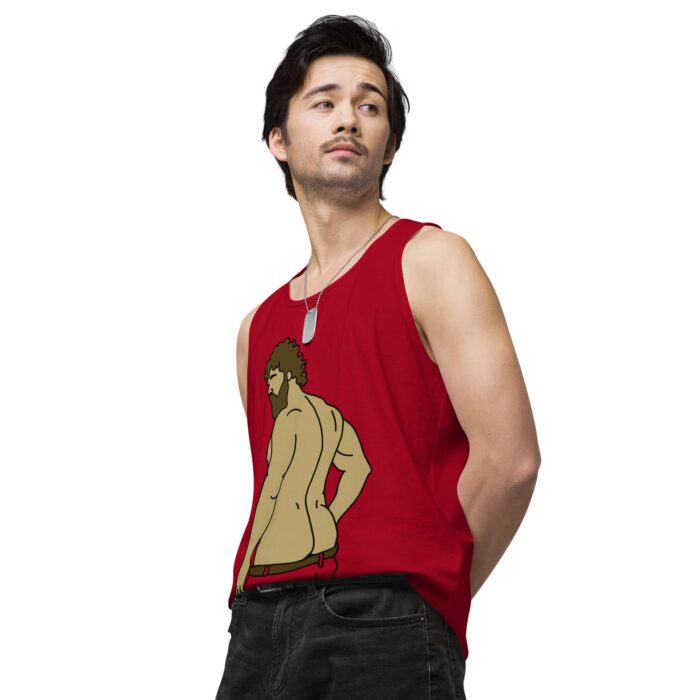 Men’s premium tank top - Curly Hair and All that Ass - Image 15