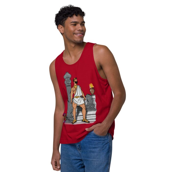 Men’s premium tank top - Hunkules - Image 11