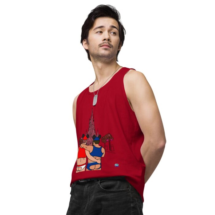 Men’s premium tank top - Main Street PG-13 - Image 15