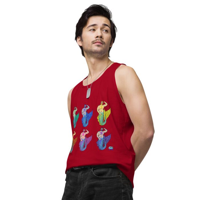 Men’s premium tank top - MerCub Multi - Image 15