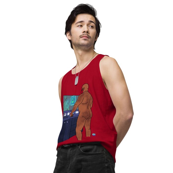 Men’s premium tank top - Morning Routine - Image 15