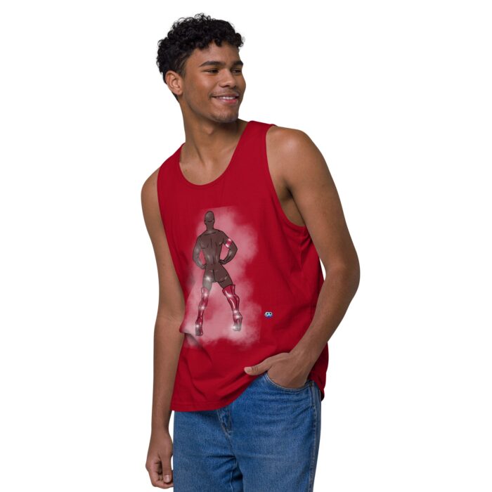 Men’s premium tank top - Showtime - Image 12