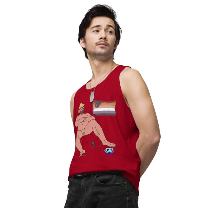 Men’s premium tank top - Beach Day - Image 9