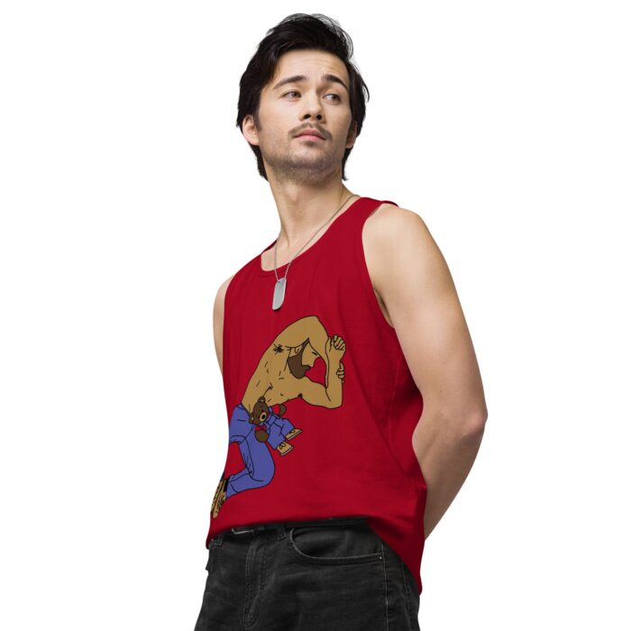 Men’s premium tank top - Teddy Bear Snuggles - Image 15