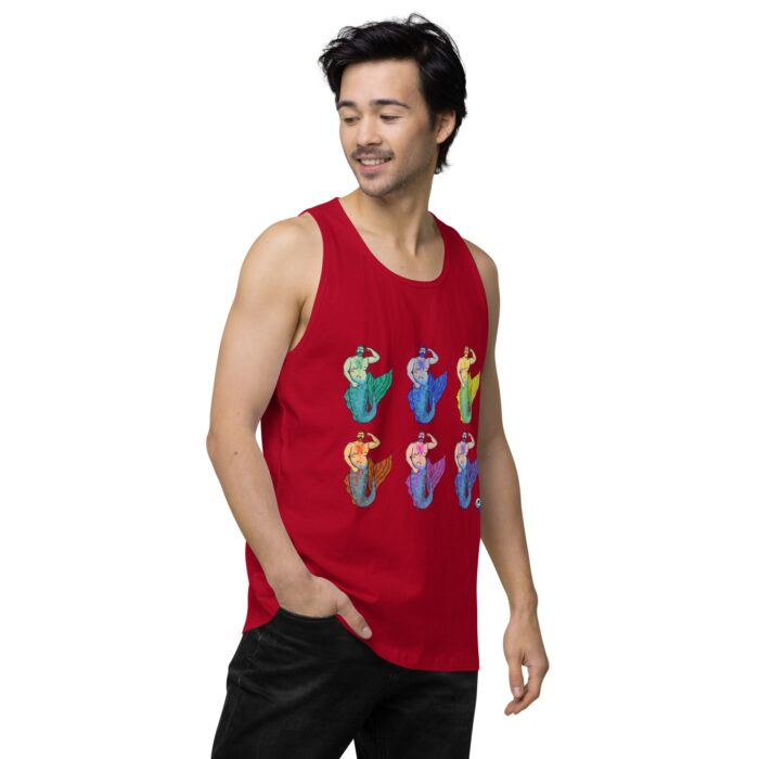 Men’s premium tank top - MerCub Multi - Image 14