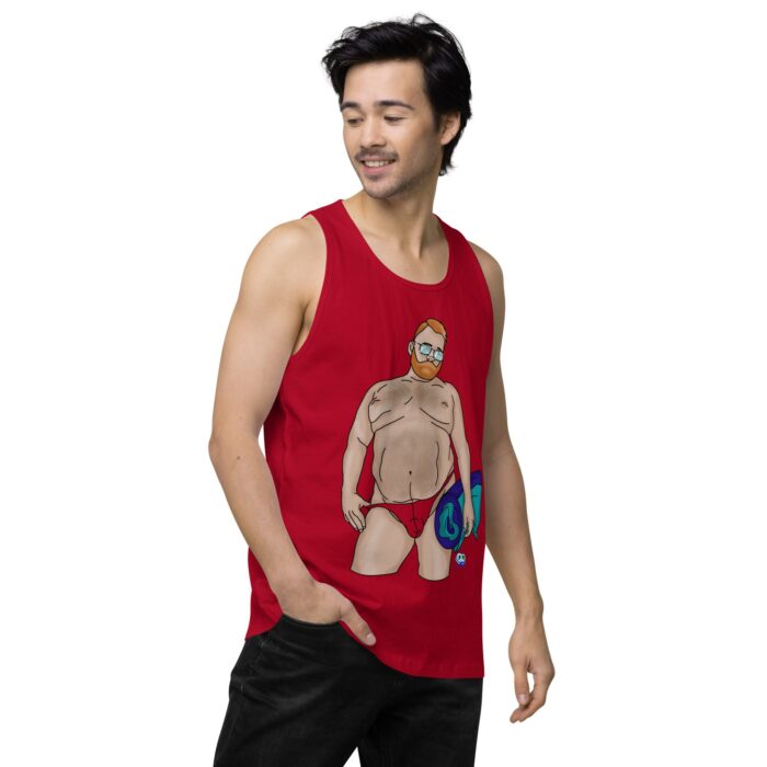 Men’s premium tank top - Ready for the Pool - Image 14