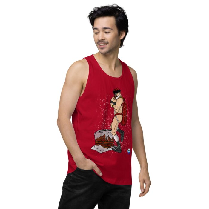 Men’s premium tank top - Santa's Sack - Image 14