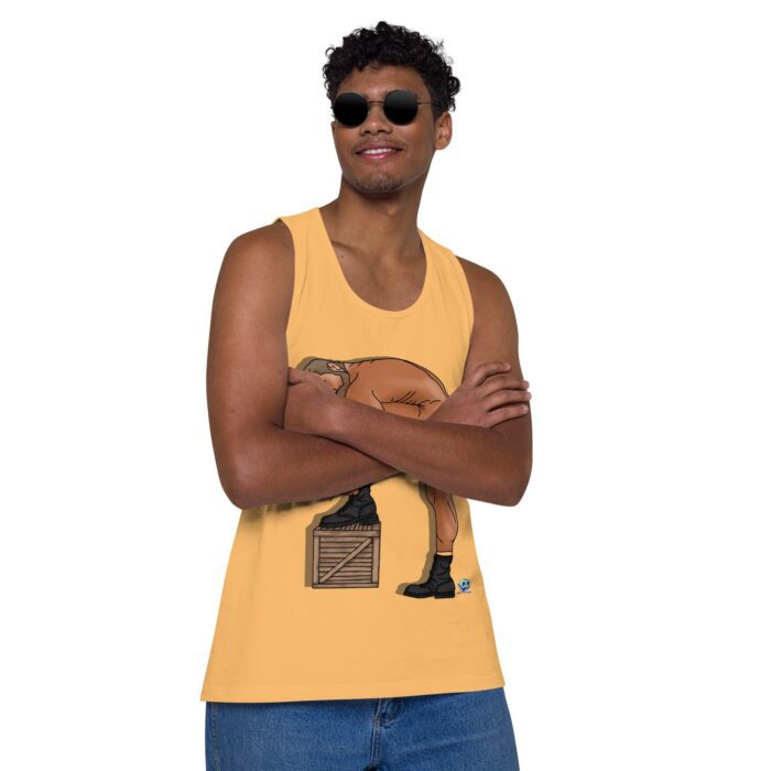 Men’s premium tank top - Crated - Image 34