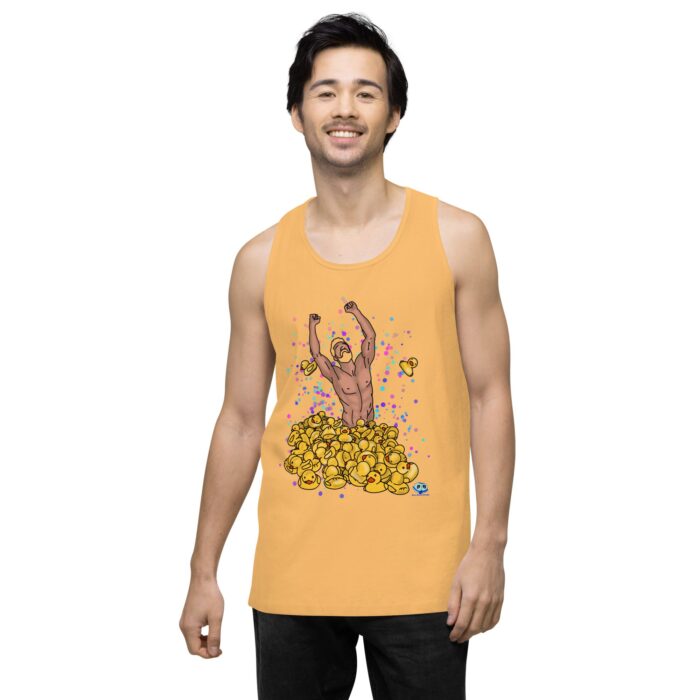 Men’s premium tank top - Cruising for Ducks - Image 48