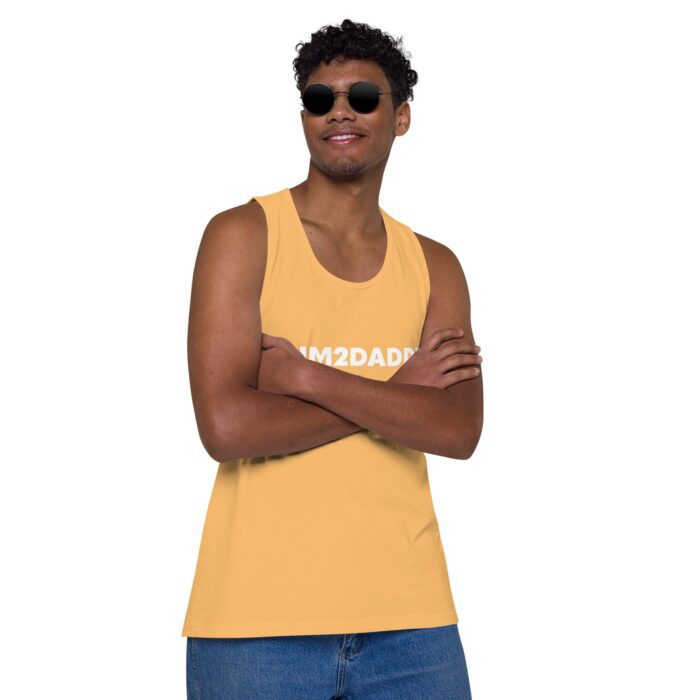 Men’s premium tank top - Cum 2 Daddy - Image 38