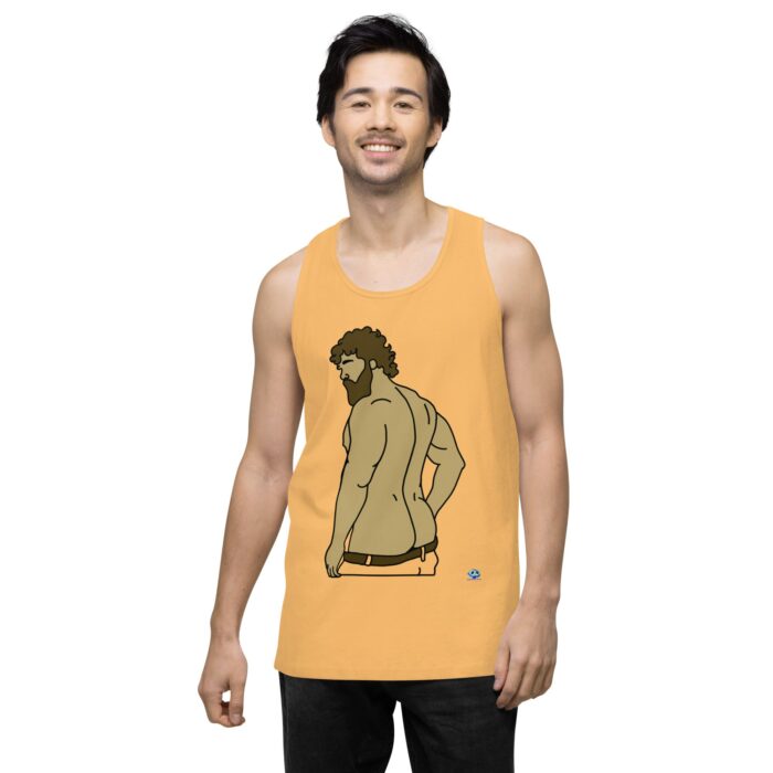 Men’s premium tank top - Curly Hair and All that Ass - Image 47