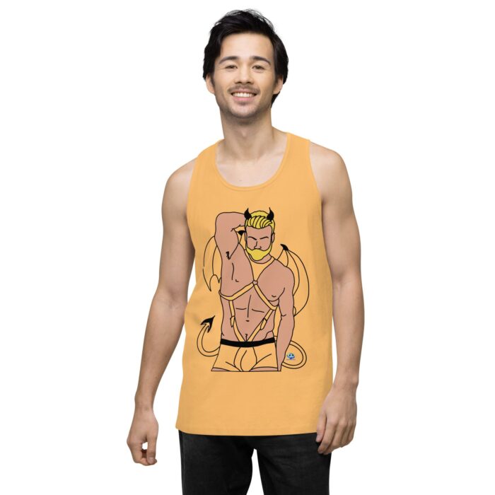 Men’s premium tank top - Devil - Image 47