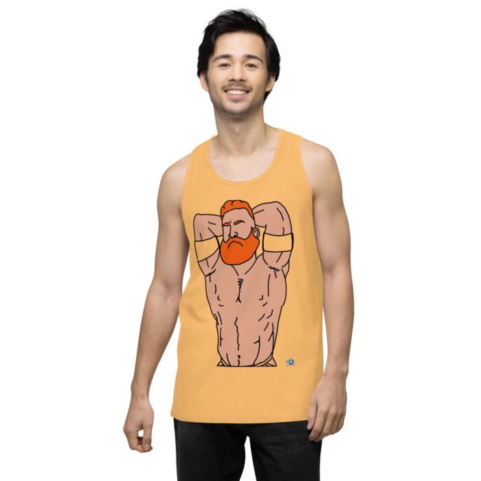 Men’s premium tank top - Ginger Pits - Image 47