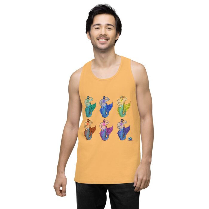 Men’s premium tank top - MerCub Multi - Image 47