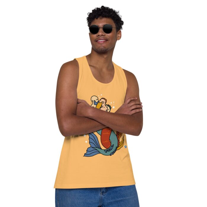 Men’s premium tank top - MerMen - Image 38