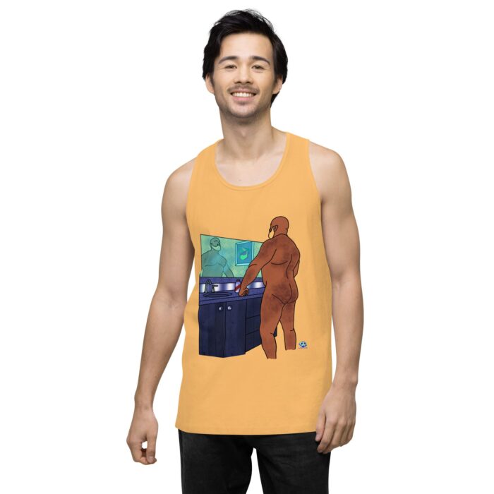 Men’s premium tank top - Morning Routine - Image 47