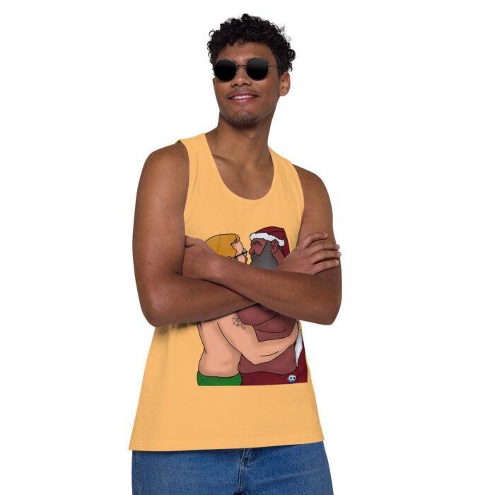 Men’s premium tank top - Mr & Mr Clause - Image 38