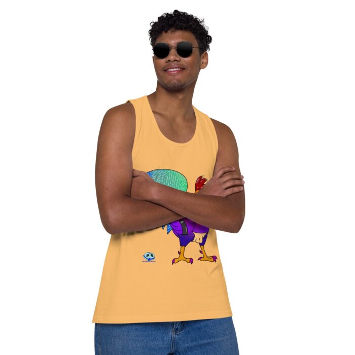 Men’s premium tank top - Pecker - Image 38