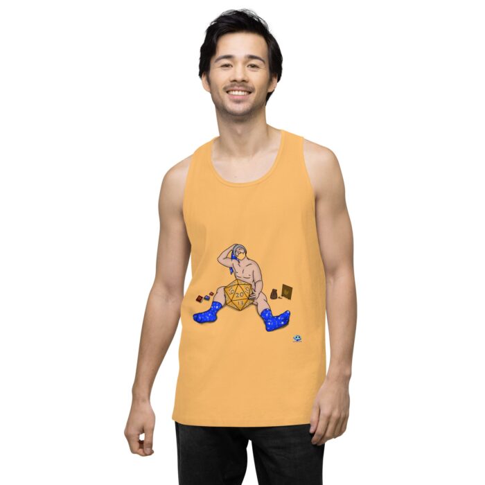 Men’s premium tank top - Roll for Charisma - Image 37