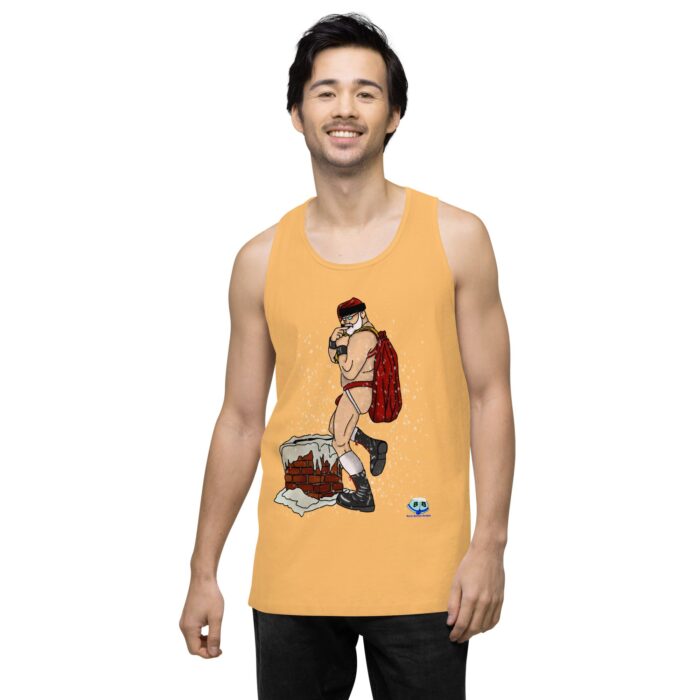 Men’s premium tank top - Santa's Sack - Image 48