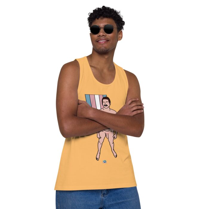 Men’s premium tank top - Scars - Image 39