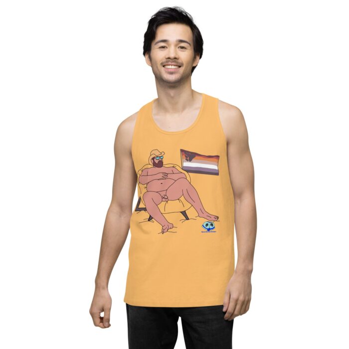 Men’s premium tank top - Beach Day - Image 42