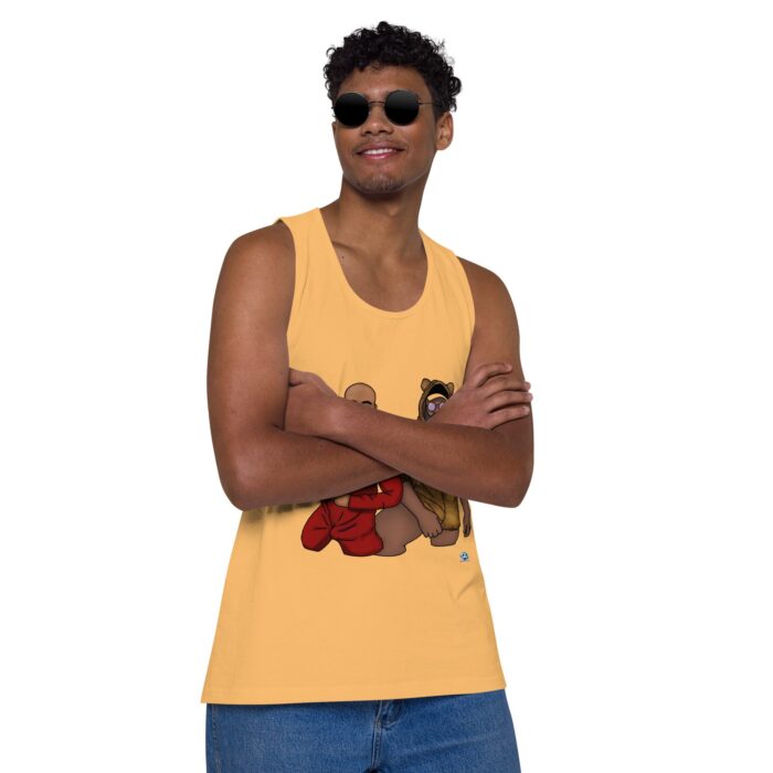 Men’s premium tank top - Sleepover - Image 38
