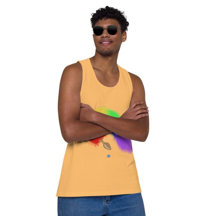Men’s premium tank top - Tails - Image 38