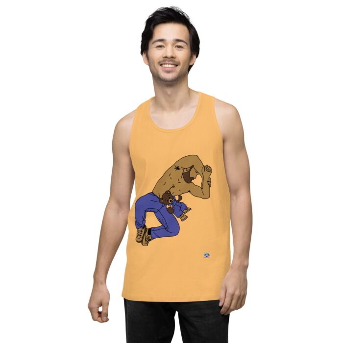 Men’s premium tank top - Teddy Bear Snuggles - Image 47