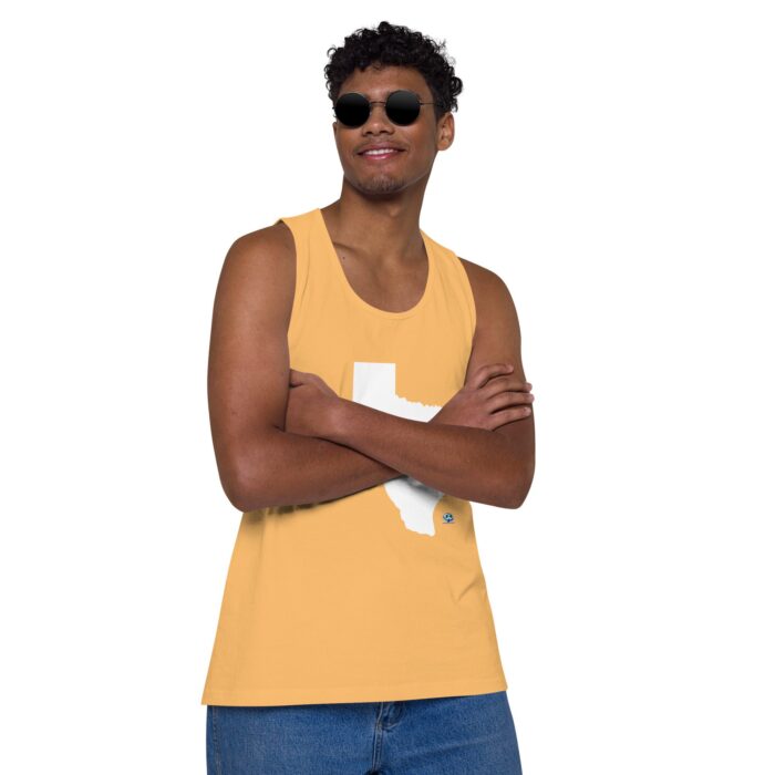 Men’s premium tank top - Texas Bear - Image 38