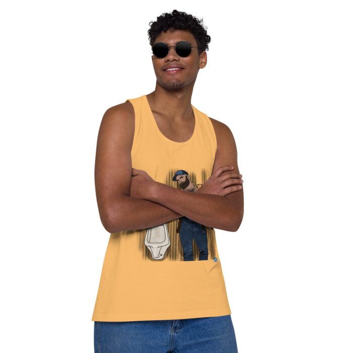 Men’s premium tank top - Urinal - Image 38