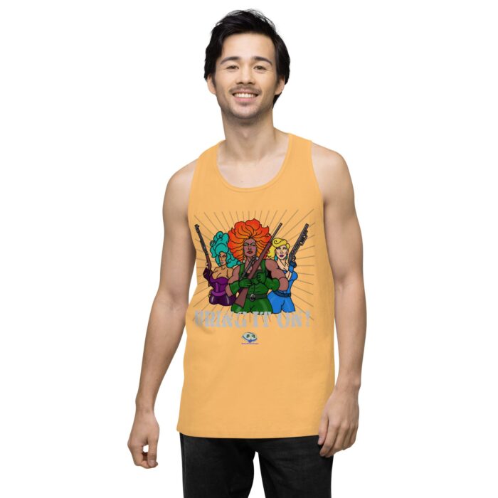 Men’s premium tank top - War on Drag - Image 47