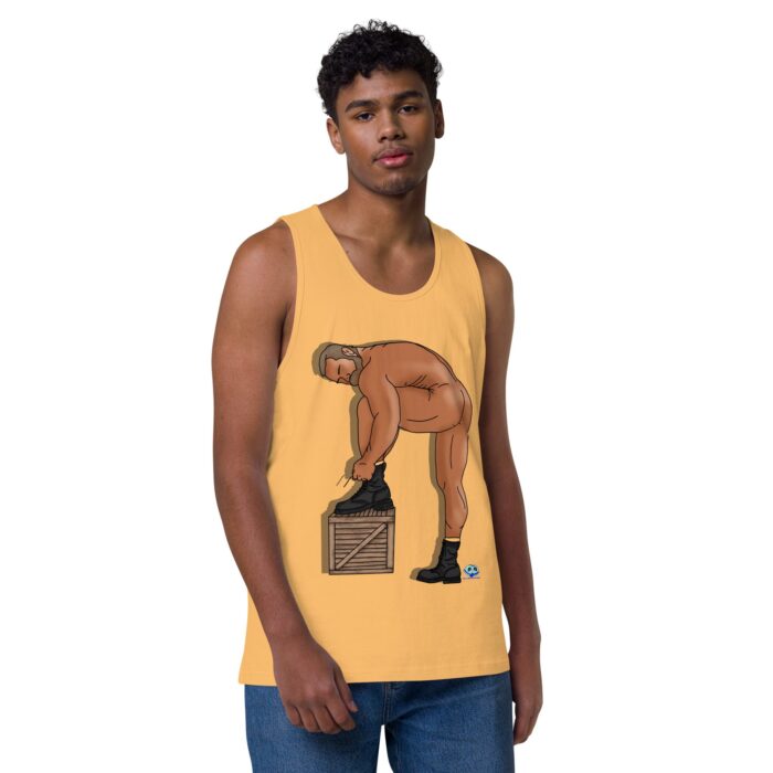 Men’s premium tank top - Crated - Image 33