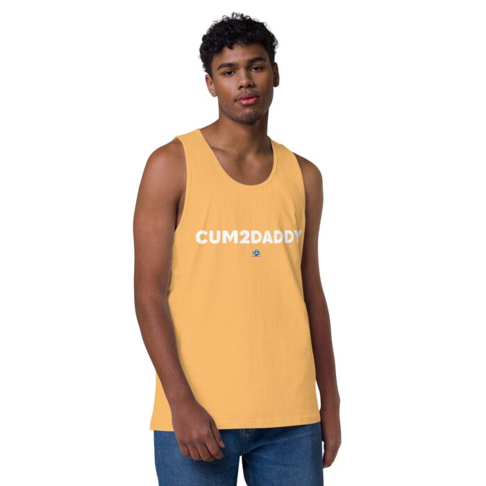 Men’s premium tank top - Cum 2 Daddy - Image 37