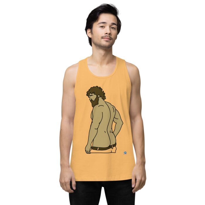Men’s premium tank top - Curly Hair and All that Ass - Image 46