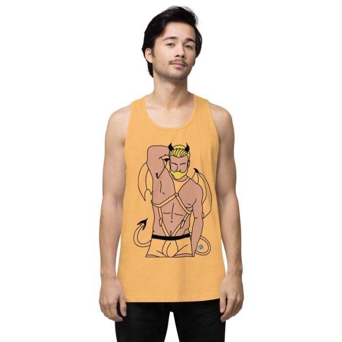 Men’s premium tank top - Devil - Image 46