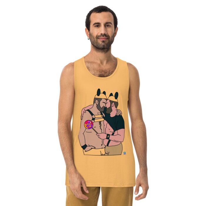 Men’s premium tank top - Disney Couple - Image 20