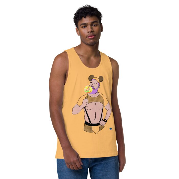 Men’s premium tank top - Disney Sucker - Image 37
