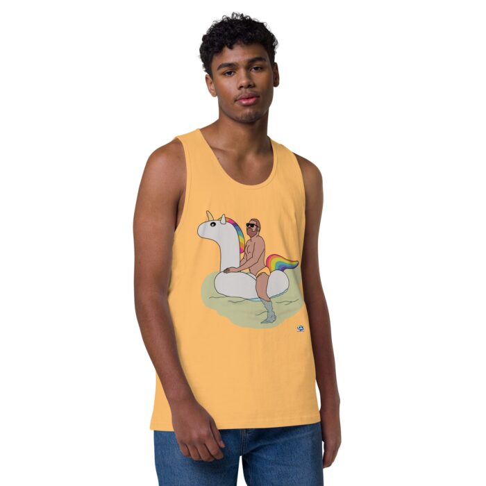 Men’s premium tank top - Float - Image 37